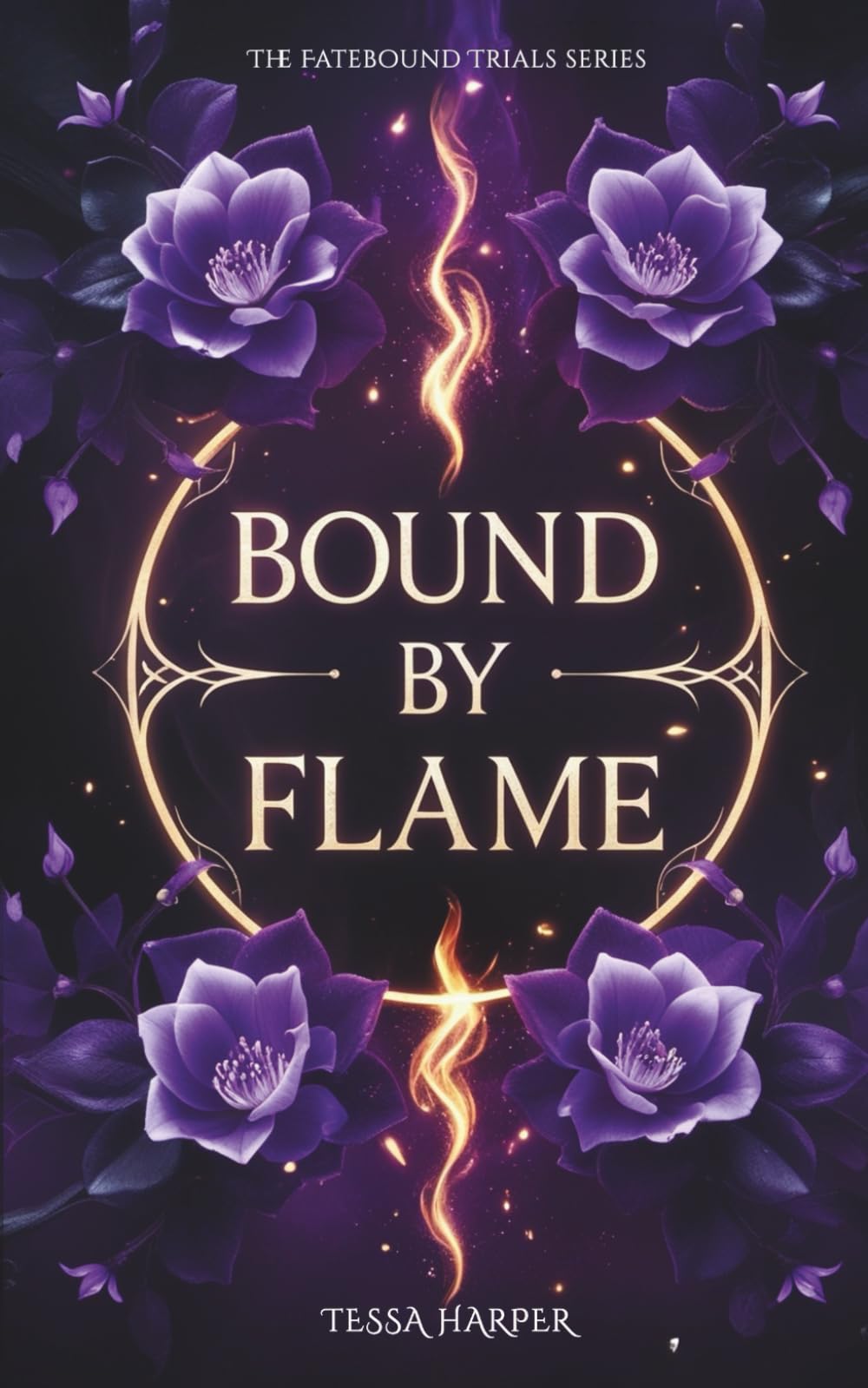 Bound By Flame: Book 1 of The Fatebound Trials series. A Why Choose Dark Academia Romantasy