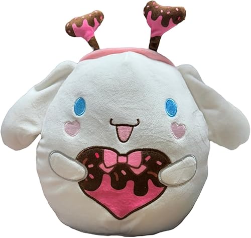 Squishmallow Peluche Cinnamoroll Sanrio Hello Kitty de 8 pulgadas, con licencia oficial Kellytoy Juguete de peluche coleccionable suave y blando