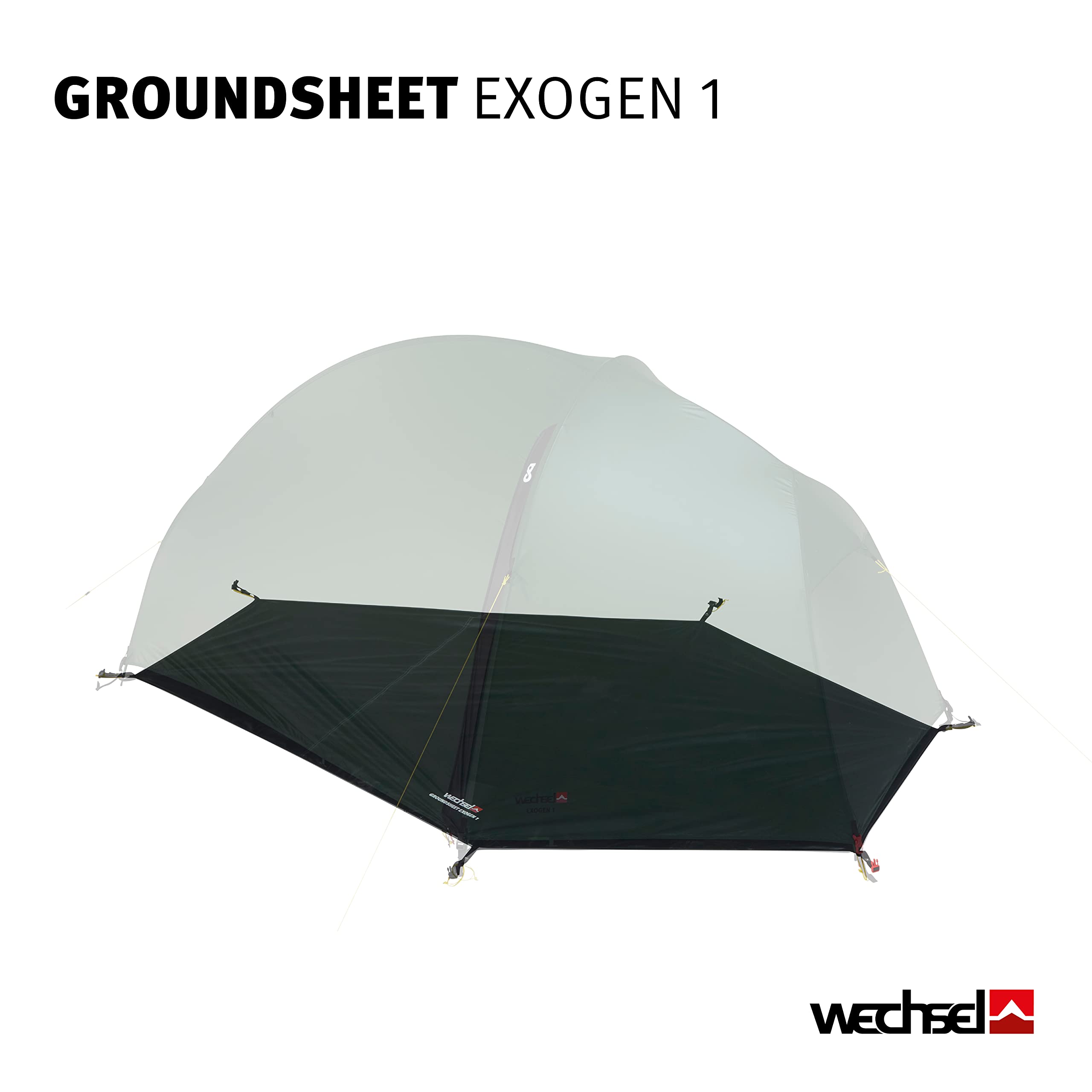 Wechsel Tempest 4 Groundsheet black 2021 - Image 2