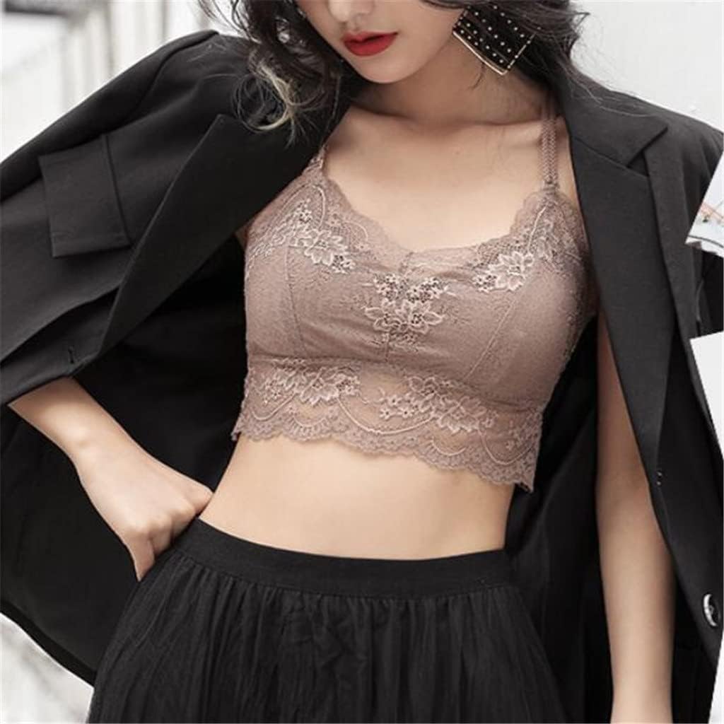 Bra Without Rims Thin Underwear Lace Sexy Beautiful Back Tube Top Anti-Glare Bottoming