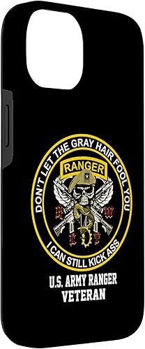 Miniatura 6 de Funda divertida para iPhone 1212 Pro con diseño de veteranos militares de EE.UU