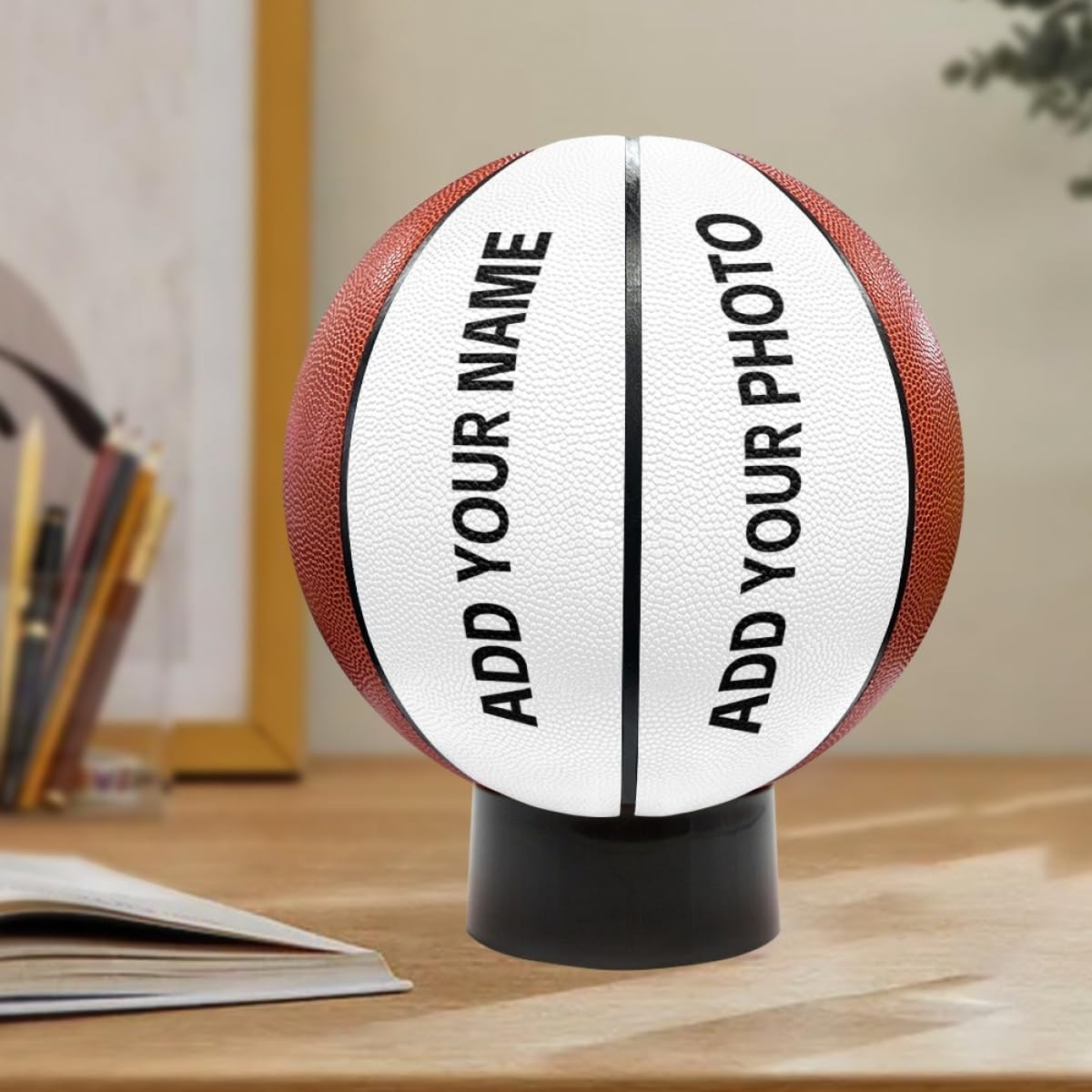 Personalized Basketball Gift for Any Occasion - Customize with Photo and Name - Great for Birthday, Graduation or Coach Appreciation | Size 7