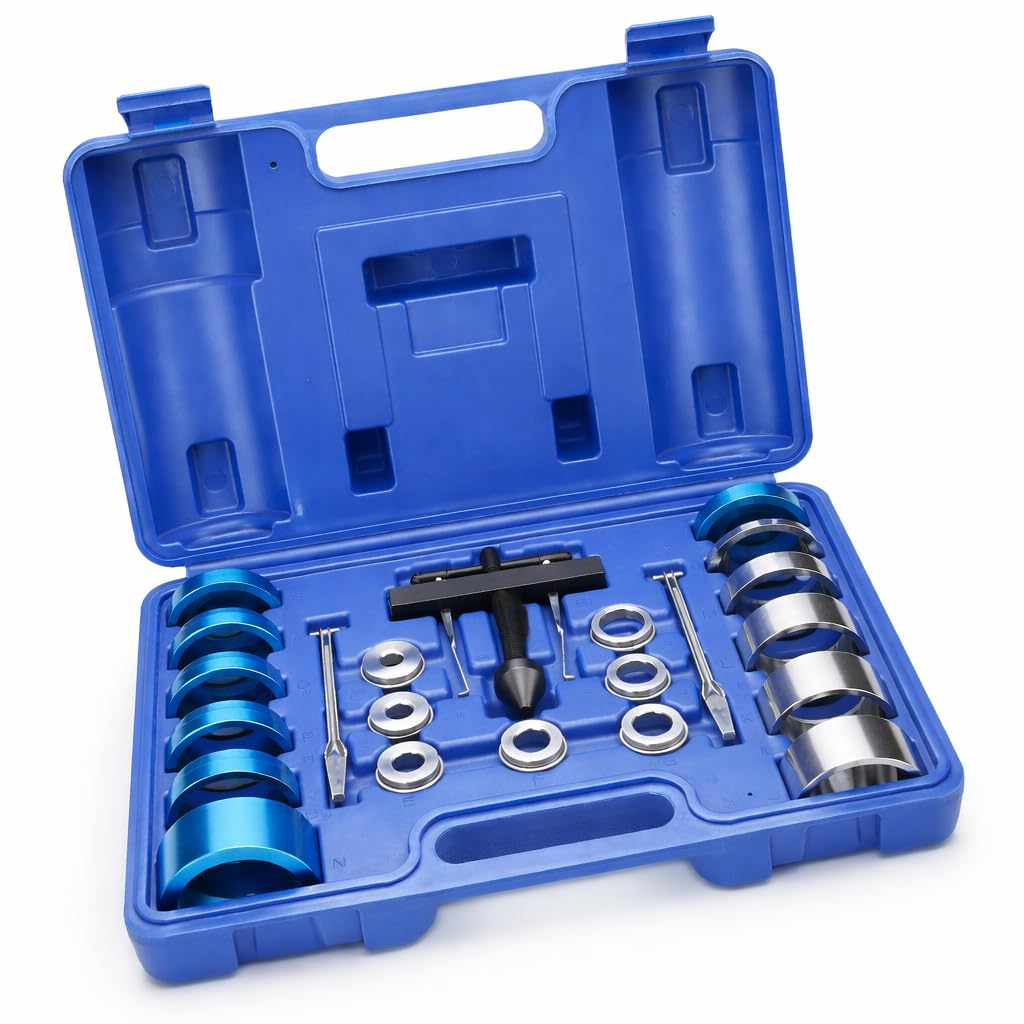 topolenashop Estrattore Paraolio per Albero Motore e Albero a Camme – Set Rimozione e Installazione Guarnizioni Olio con Adattatori, Attrezzo Professionale per Officina Auto | FS-63630