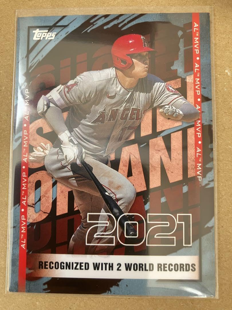 Amazon.co.jp: MLB 2022 TOPPS JAPAN EDITION 大谷翔平 MVP : スポーツ 