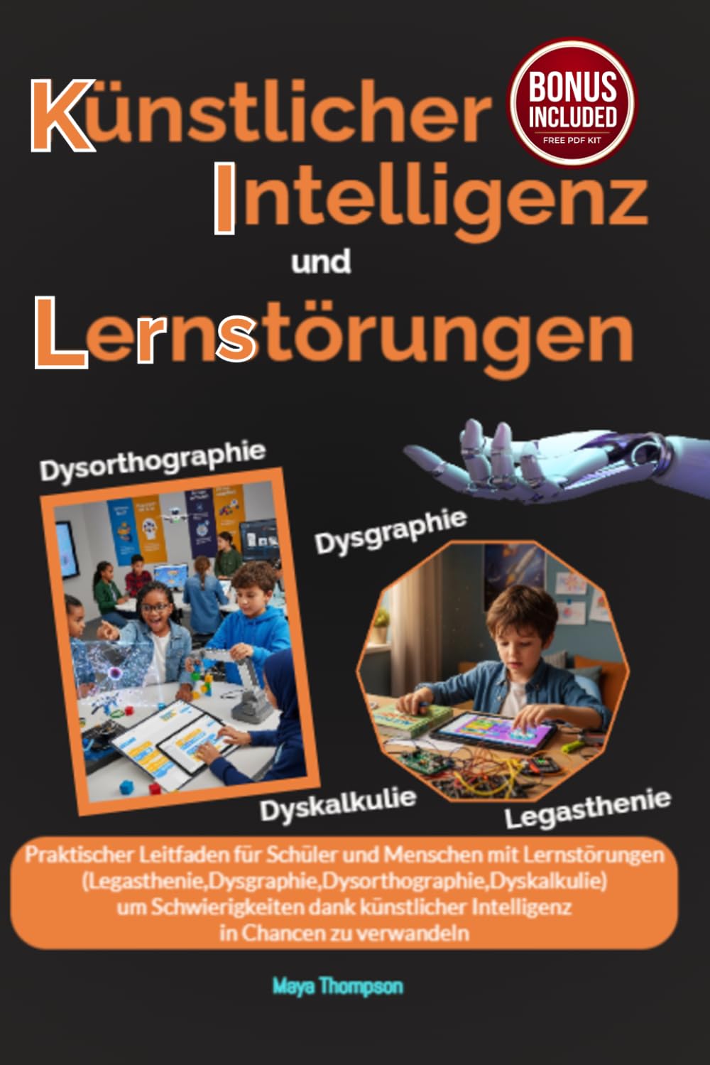 KI und LRS: Praktischer Leitfaden für Schüler und Menschen mit Lernstörungen(Legasthenie,Dysgraphie,Dysorthographie,Dyskalkulie)um Schwierigkeiten dank künstlicher Intelligenz in Chancen zu verwandeln