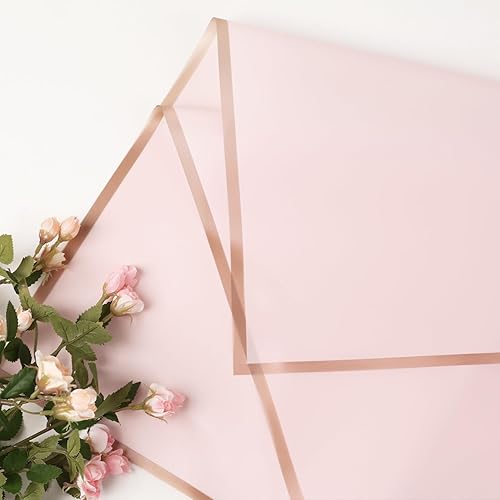 Miniatura 3 de NESCCI Papel de regalo de flores de 20 hojas, papel de regalo de ramo floral impermeable, suministros de floristería, papel de embalaje para boda,