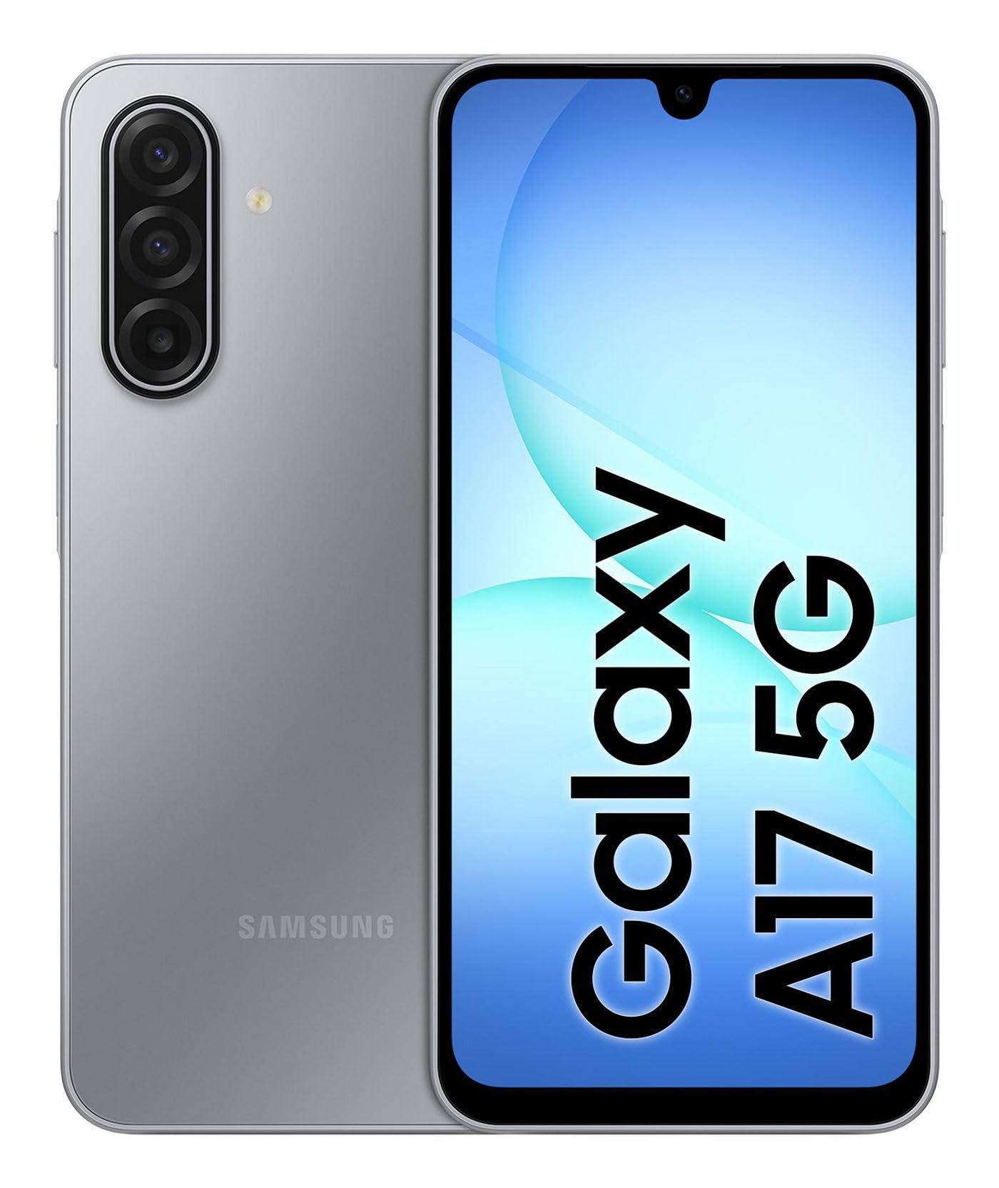 Samsung Galaxy A17 5G 17 cm (6,7 po) Hybride Double SIM Android 15, W129274622 (Hybride Double SIM Android 15 USB Type-C 4 Go 128 Go 5000 mAh Gris)