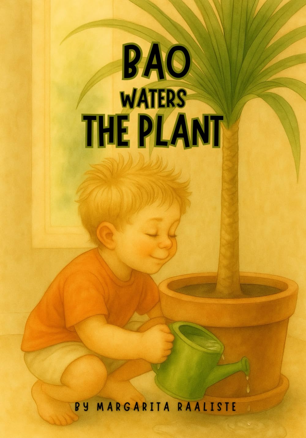 Bao waters the plant: A Gentle Montessori Story About Independence (Little Steps with Bao)