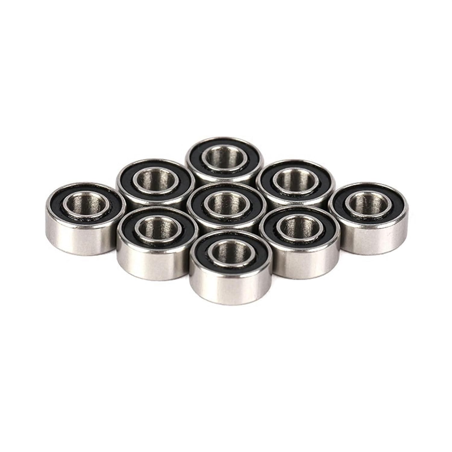 2個 4X9X4mm S684 2RS ABEC-7 LD 4x9x4 ステンレススチールベアリング