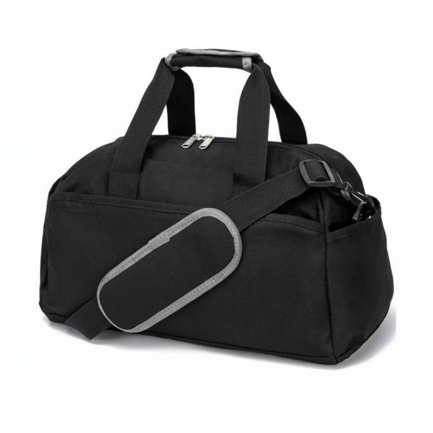 URJIX™ Adjustable Shoulder Strap Soft-Sided Rectangular Black | Carrying Options Storage Layout Construction Everyday Black-image-26