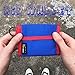 Rough Enough Boys Wallet for Kids Teen Boys First Wallet with Neck Lanyard Keychain Blue