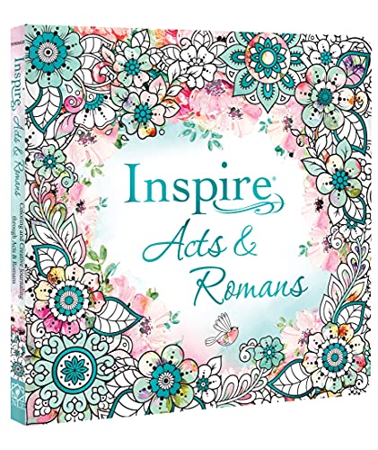 Inspire: Acts & Romans (Softcover): Coloring & Creative Journaling Through Acts & Romans