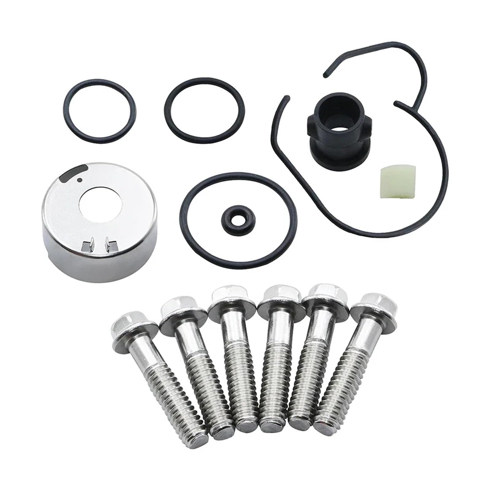 Pompa Acqua Refrigerante Benzina per Johnson per Evinrude per OMC 20 25 30 35HP Fuoribordo Girante Pompa Acqua Kit Servizio 393630 0393630 0393509 0391636 0390344 0777803
