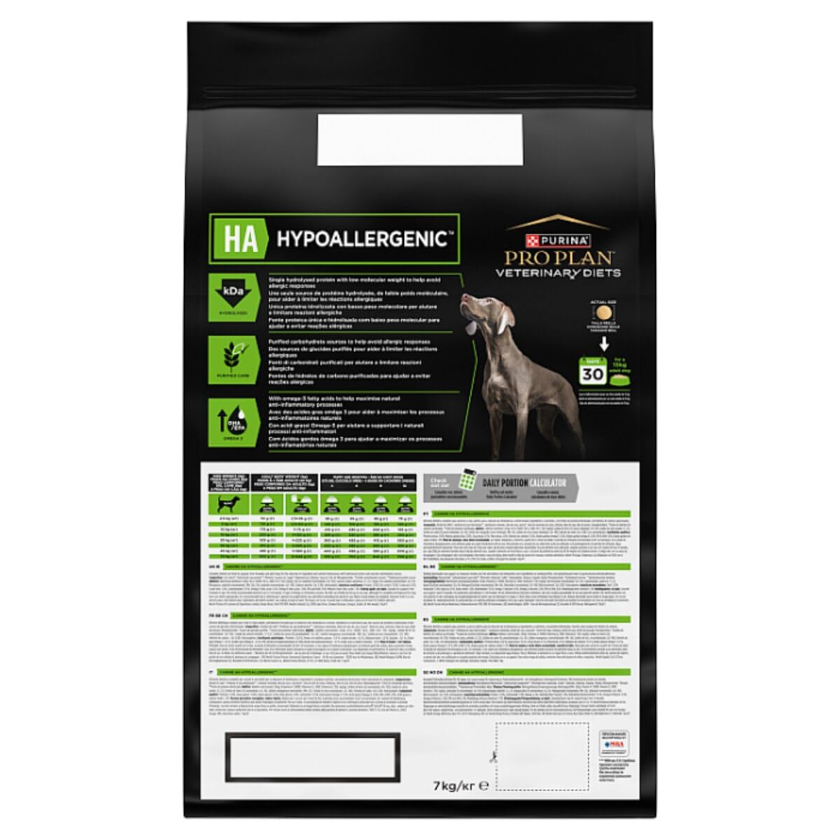 Sucha karma dla psa z alergią pokarmową PURINA VETERINARY HYPOALLERGENIC 11 kg