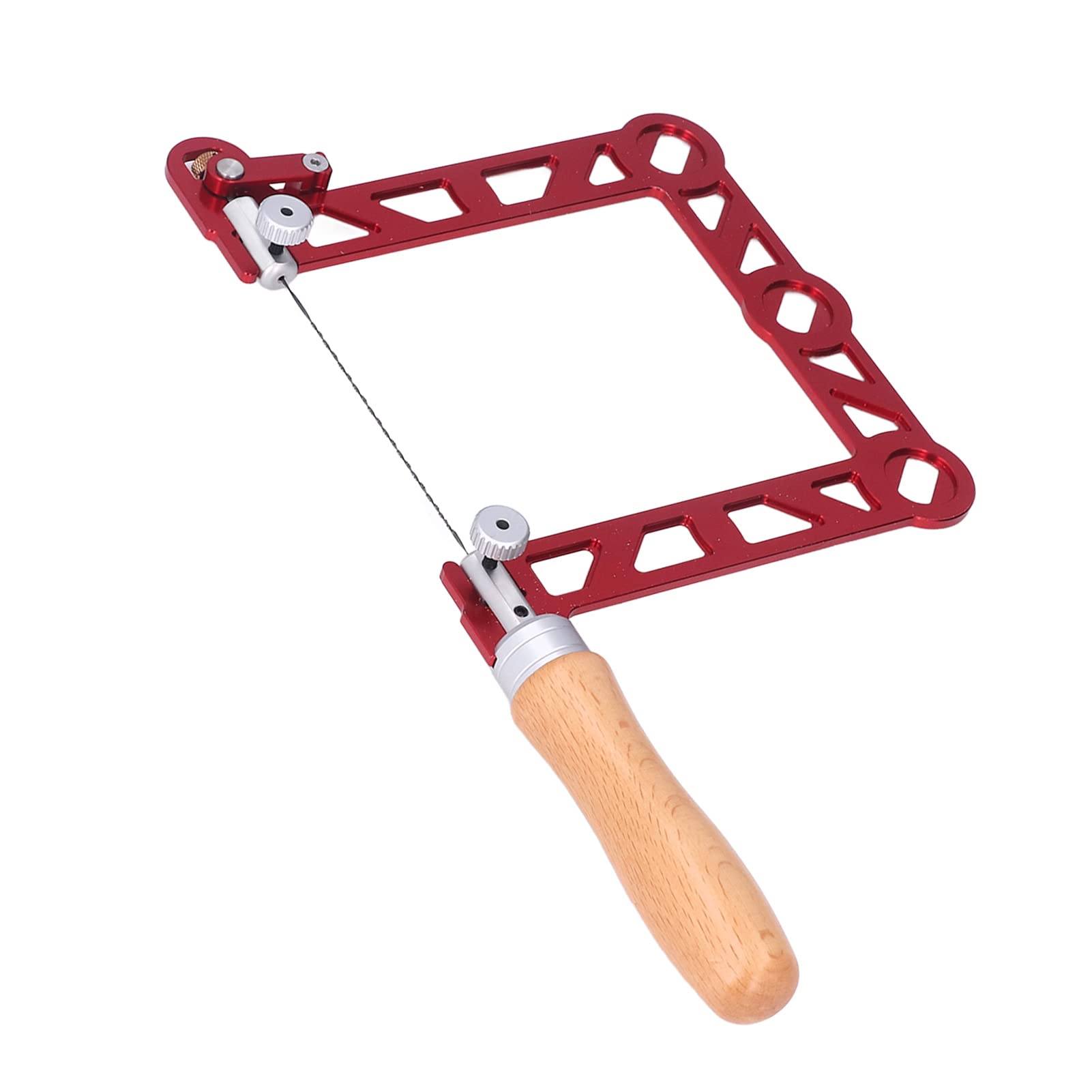 Jewelers Saw Frame Woodworking Jewelers Saw Coping Saw with U Shape Wooden Handle for Metalworking and DIY Crafts