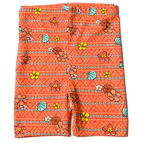 Disney Moana Toddler Girls T-Shirt And Bike Shorts Outfit Set Floral Blue 4T #TOP2