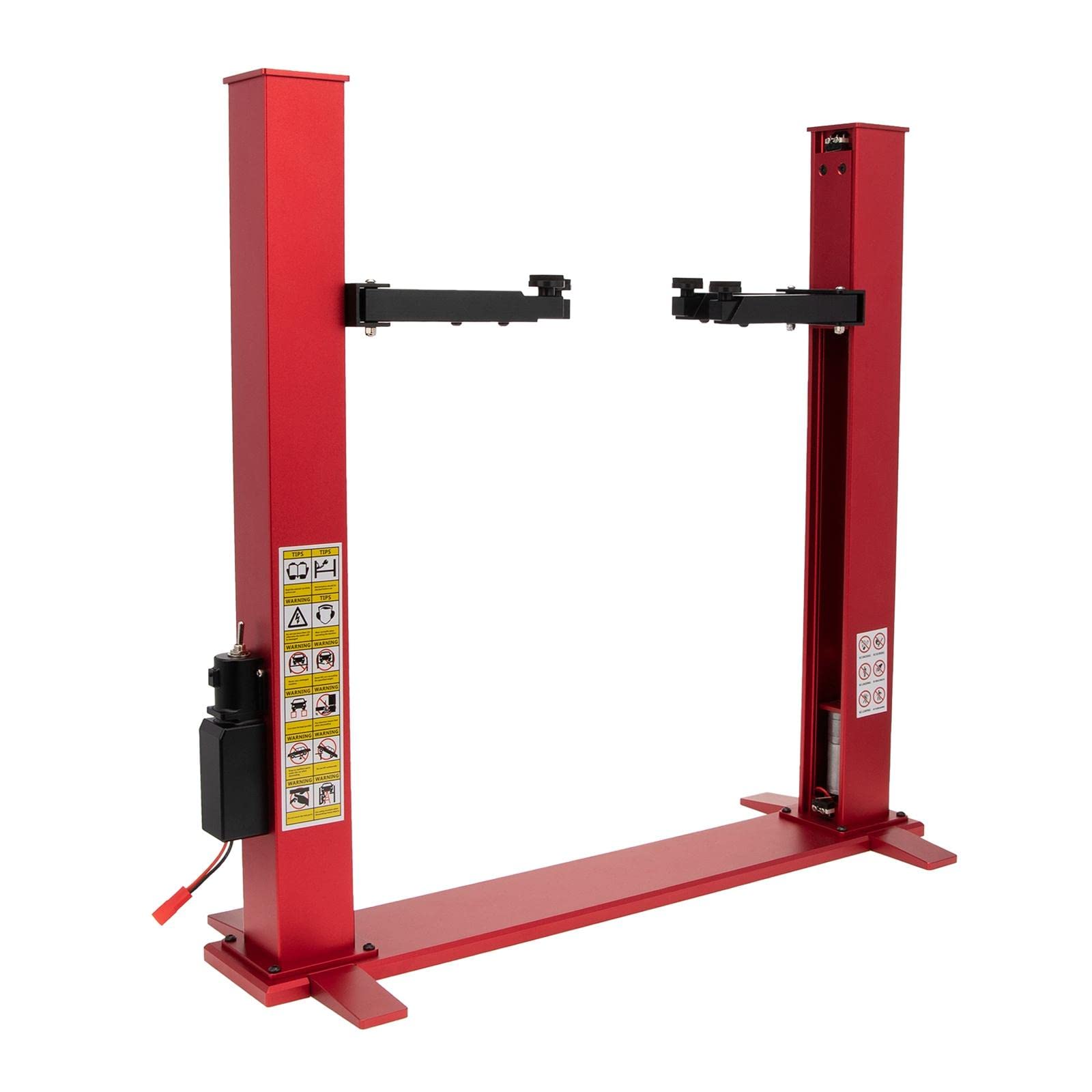 JunZheHub RC Car Maintenance Stand for 1/10 Scale Vehicles, Red