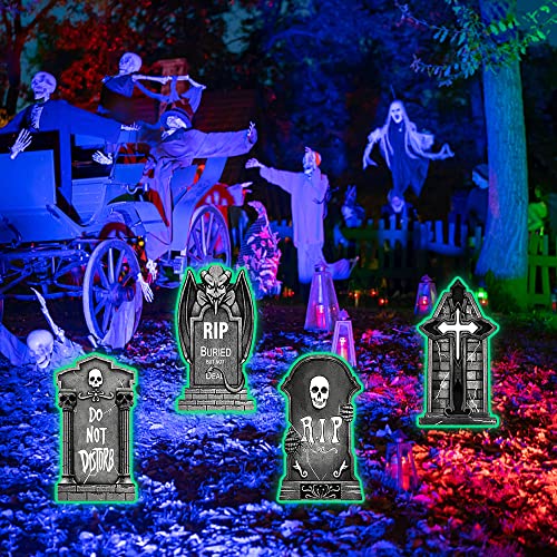 Utopgee Lapidi Halloween Giardino, 6 Pezzi