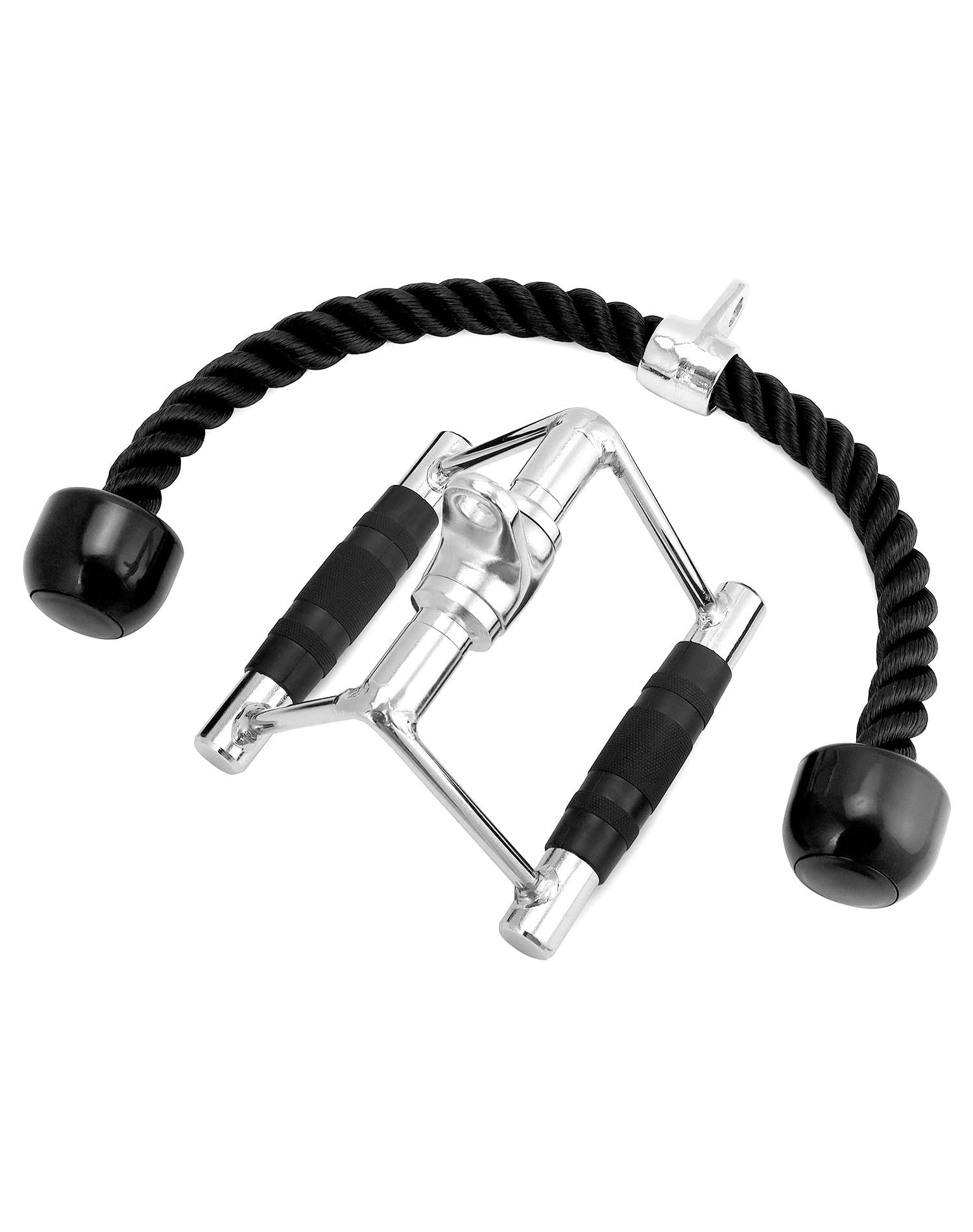 QWORK® Kit de Poignées pour Tirage Vertical - pour Machine de Câble de Gymnase