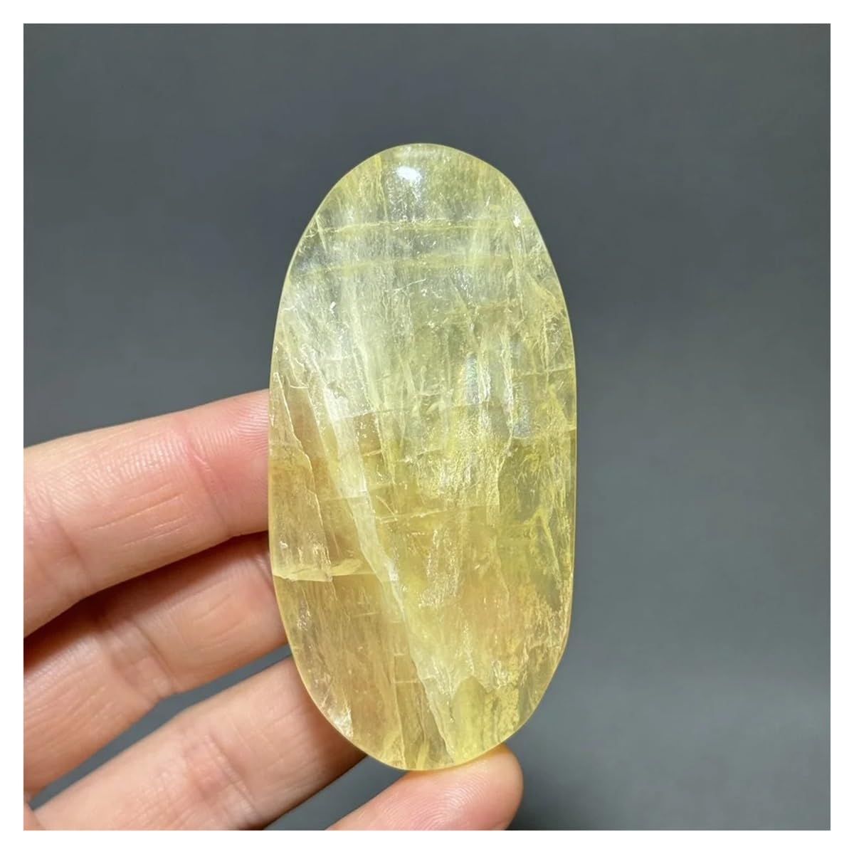 Pierre de cristal de quartz naturel 68g de décoration minérale maison