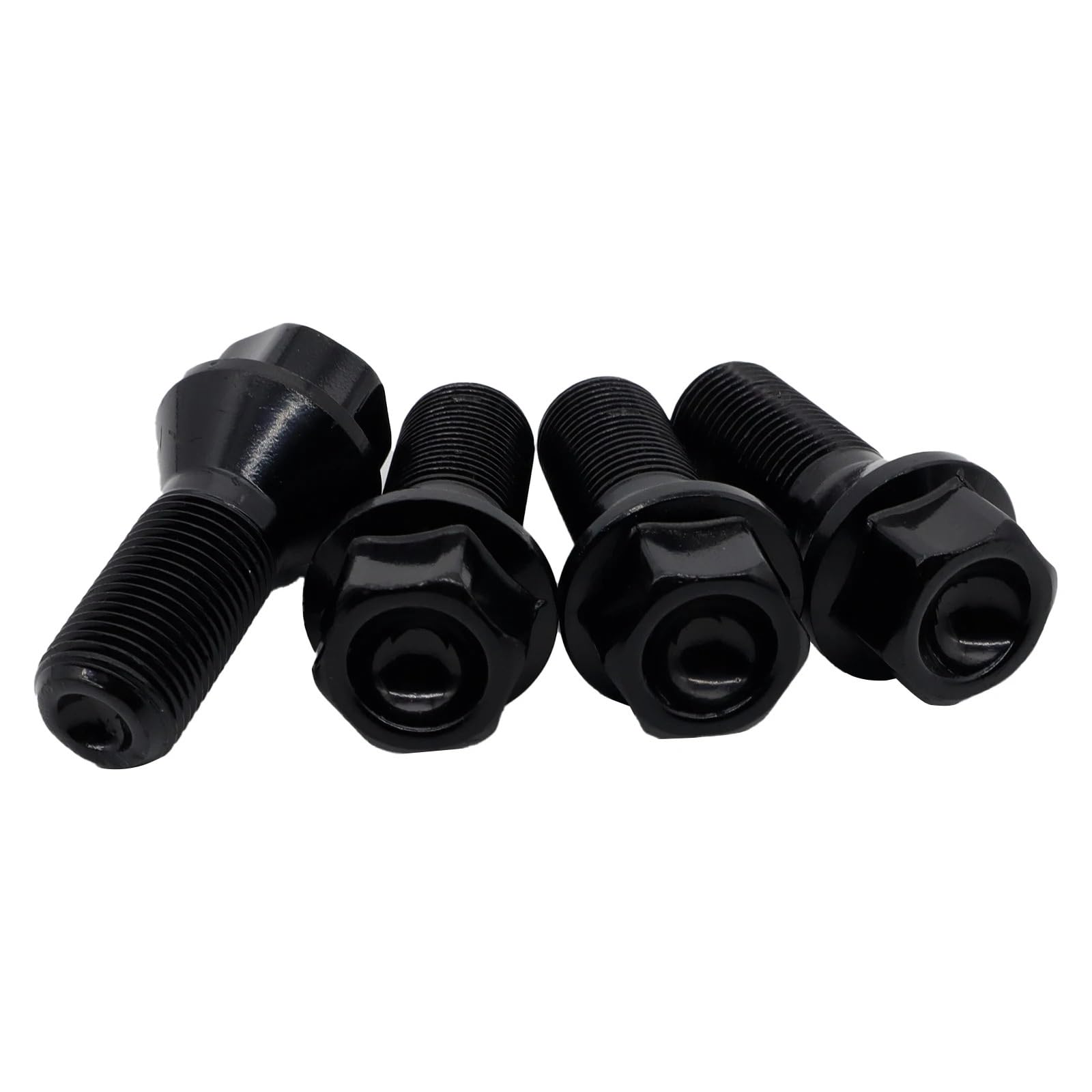 Ecrou Antivol,Boulon de Roue,Goujon de Roue Lot de 20 écrous de roue de voiture 36136781151 36136890324 36136774896 Utilisation adaptée pour BMW Série 1 3 5 7 X1 X3 X5 X6 F20 F30 F07 F25 E70 M14 x 1,2