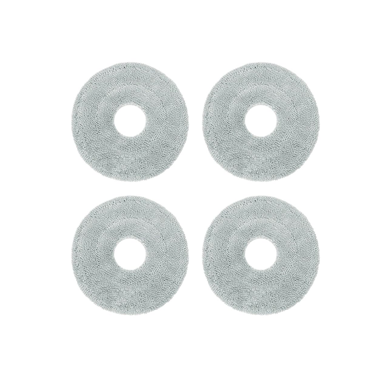 SLAQEYDJS Mop Cloth Replacement Parts, Compatible For Conga, X50 X50 X-Treme Robot Vacuum(12pcs)