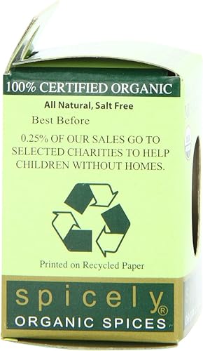 Miniatura 4 de Spicely - Semillas de mostaza orgánicas, amarillas, 0.8 onzas (paquete de 6)