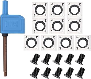 babominimer 10Pcs Carbide Cutters Inserts Set...,