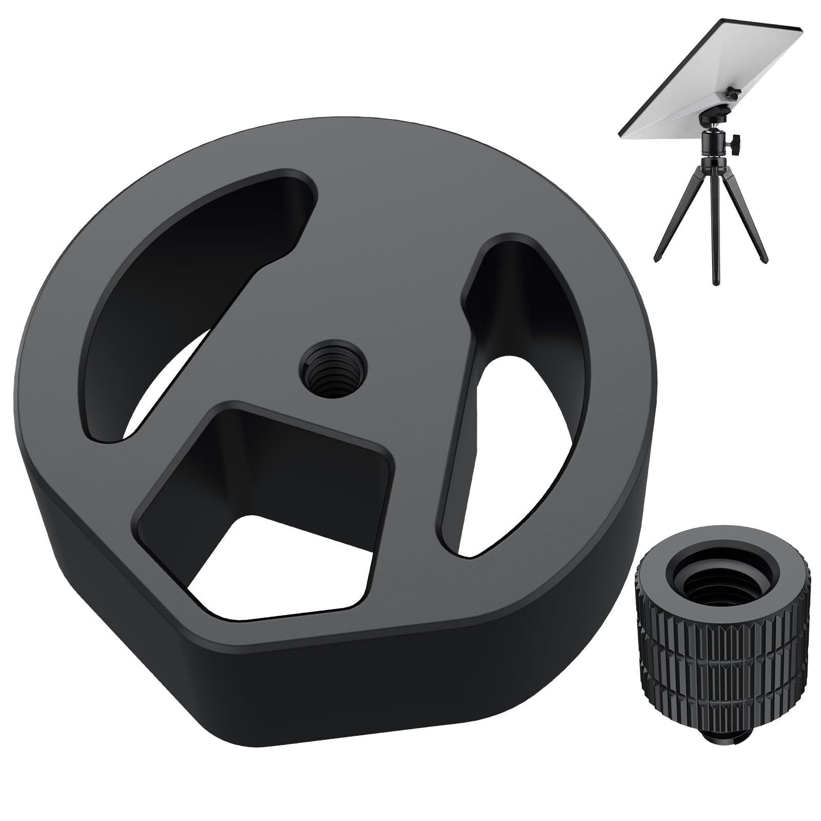 CAMWAY Starlink Mini Tripod Adapter - Aluminum Alloy Tripod Adapter 1/4