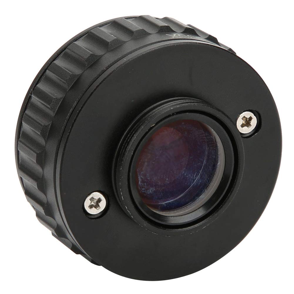 FTVOGUE Adattatore per Microscopio, 0,35x, Metallo, Nero