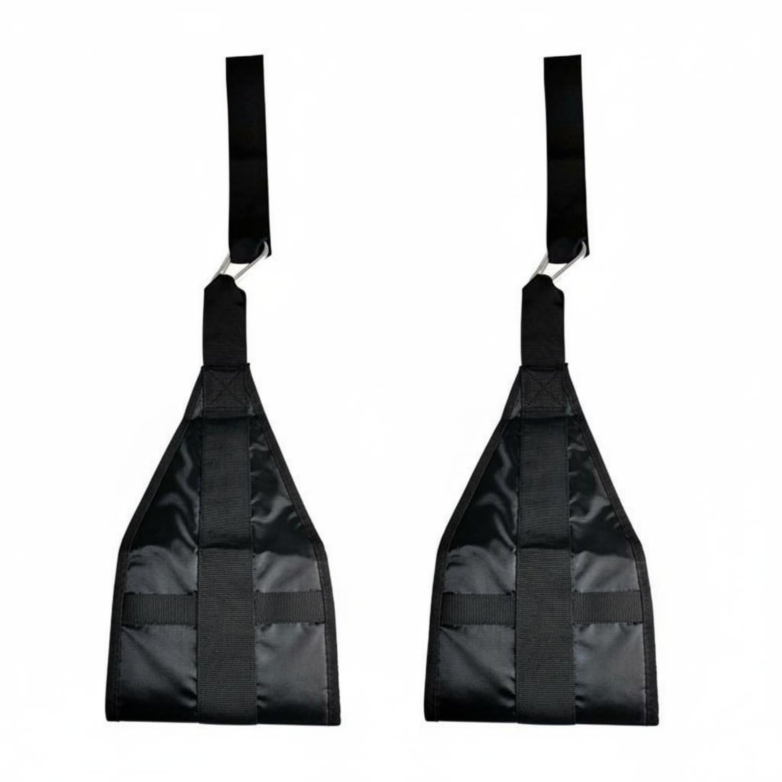 2 Pieces Hanging Ab Straps Abdominal Strength Training Ab Strap Straps Pull-up Bar Upper Limb Slings Reduces Grip Fatigue Padded, 400G, Basic-image-42