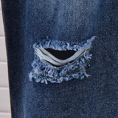 Sudadera con capucha para niño y jogging a rayas en este conjunto de dos piezas cómodo 4