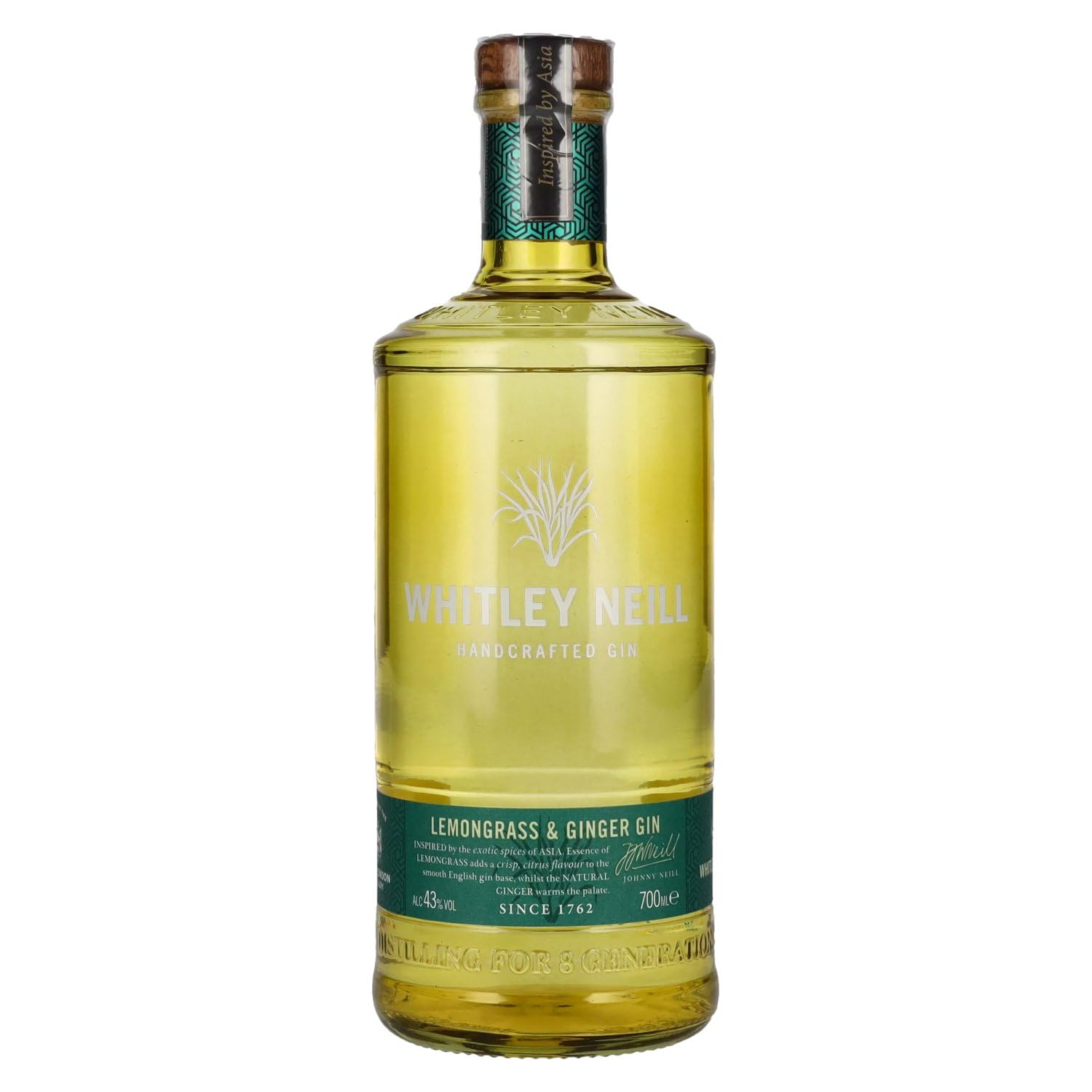 Whitley Neill Lemongrass & Ginger Gin (1 x 0.7 l)