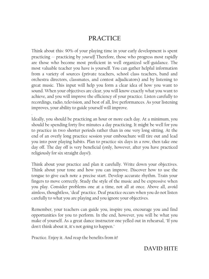 Melodious and Progressive Studies, Book 1. Solo pour Clarinette.