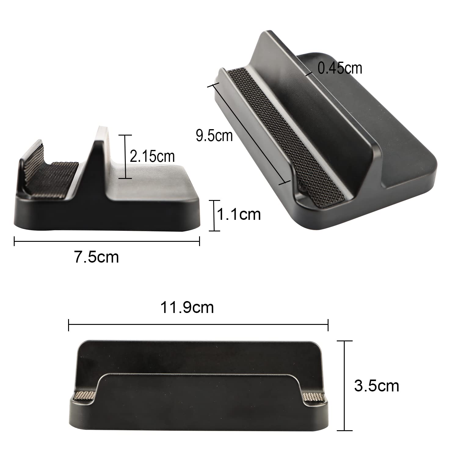 Byffoer Soporte compatible con Valve Steam Deck y Nintendo OLED Lite, funda para Steam Deck antideslizante, disipación de calor, ligero, soporte para consola de juegos