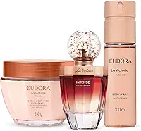Combo La Victorie Intense: Eau de Parfum 75ml + Body Spray 100ml + Creme Acetinado 250g