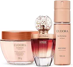 Combo La Victorie Intense: Eau de Parfum 75ml + Body Spray 100ml + Creme Acetinado 250g