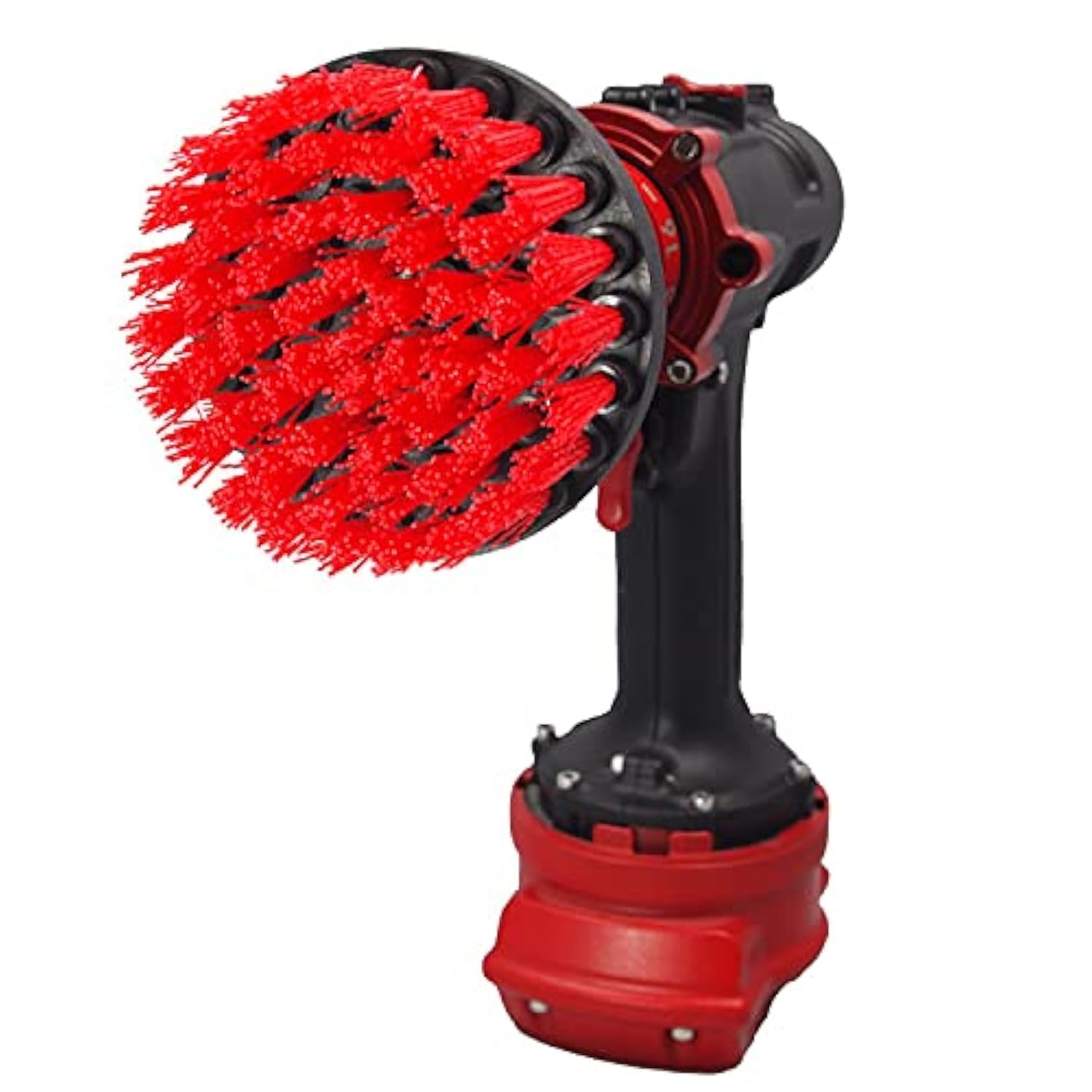 Boor Borstel Zwart 13cm Bevestiging Voor Draadloze Boor Power Scrubber Ultra Stijf Voor Heavy Duty Reiniging Applicaties Bakstenen Steen Conrete Ruw Metaal Verwijderen Losse Verf Roest door Boor