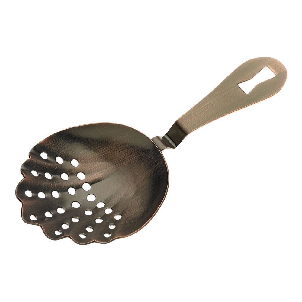 Bar Fly M37029ACP Bar Strainer, 18-8 Stainless Steel, Antique Copper