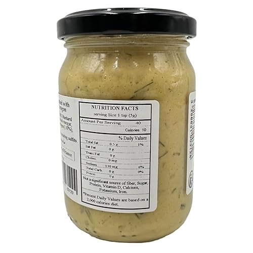 Miniatura 2 de DELOUIS Mostaza de estragón, 7 OZ