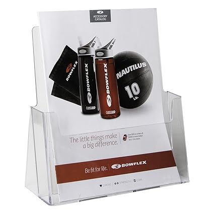 Clear-Ad Acrylic Brochure Holder 8.5