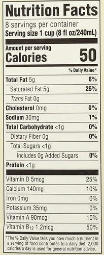 Miniatura 4 de 365 por Whole Foods Market, Leche de coco orgánica sin azúcar con sabor a vainilla, bebida, 64 onzas líquidas