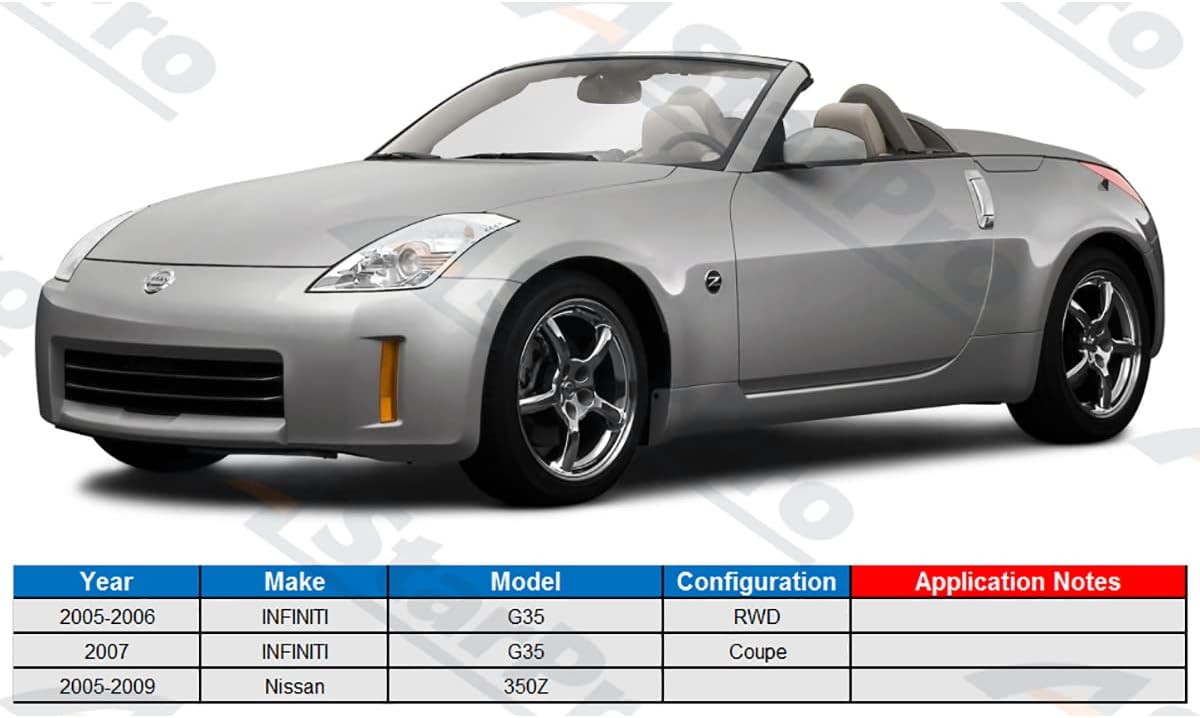 ASTARPRO RWD 2pcs Front Lower Control Arms Assembly Compatible with Nissan 350Z 2005-2009 Infiniti G35 2005-2007