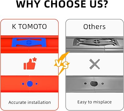 [60 Pack] K TOMOTO Racetrack Connectors Compatible with Hot Wheels Tracks | Blue Replacement Pieces for 1:64 Vehicle & Slot Car Race Track Builder, Birthday Gift for 5-12 Years Old