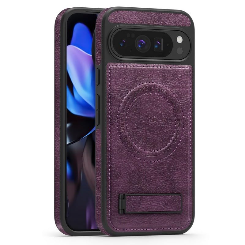 Étui Google Pixel 9 Pro XL silicone rigide housse antichoc violette