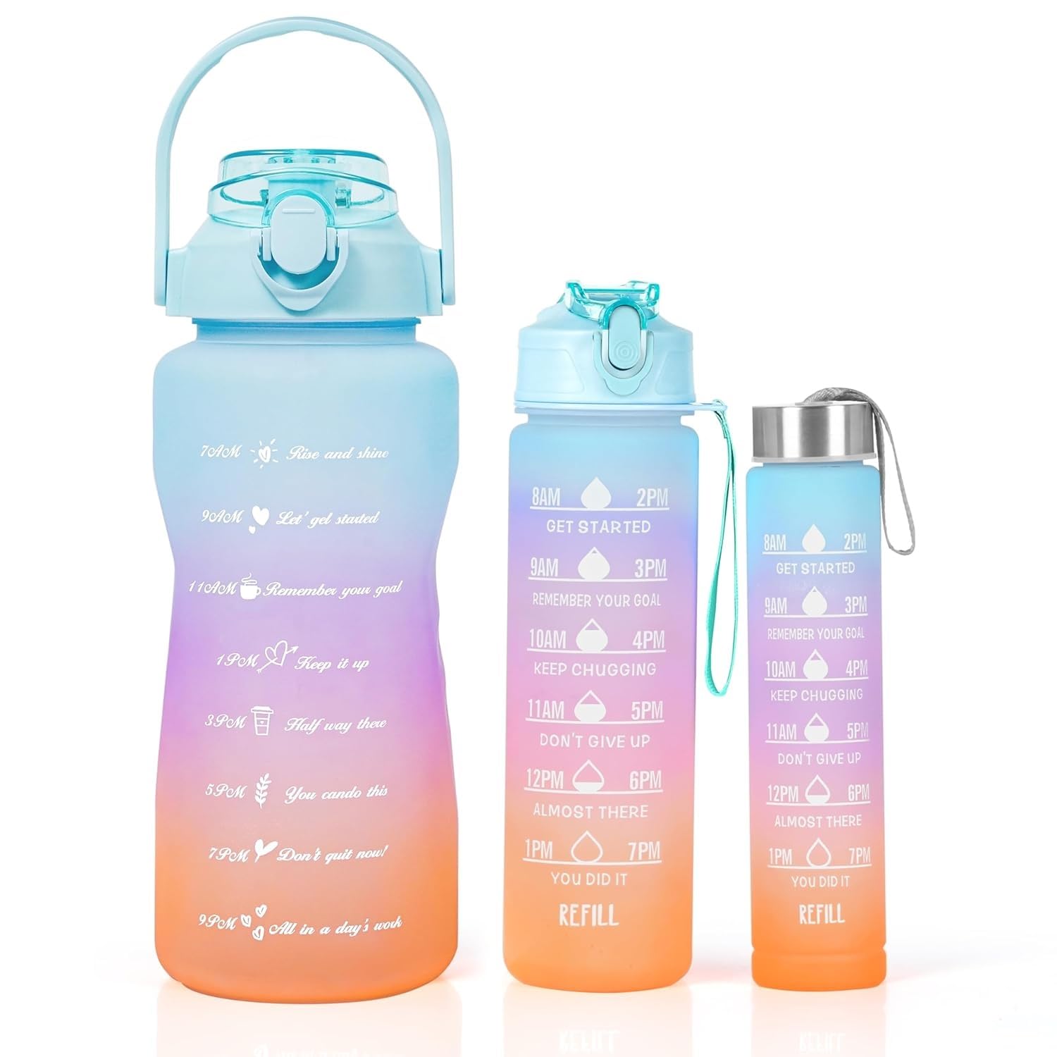 See full amazon price history chart for Winberg 3 Pcs Water Bottle 2000ml 900ml 300ml Time Marker Drinking Bottles leak proof Sipper Water Bottle Winberg 3 Pcs Water Bottle 2000ml 900ml 300ml Time Marker Drinking Bottles leak proof Sipper Water Bottle (B0D6733SF7) Amazon Price History, Amazon Price Tracker