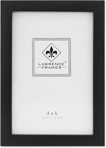 Vista 314 de Lawrence Frames Marco de fotos de madera de nogal, colección de galería, nogal claro, 2.5 x 3.5 pulgadas