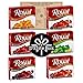 Royal Gelatin Variety Pack of 6-1 Box Each of Orange, Lime, Strawberry, Raspberry, Blackberry and Cherry comes with a Bonus Recipe Card curated by D'Elite Box
