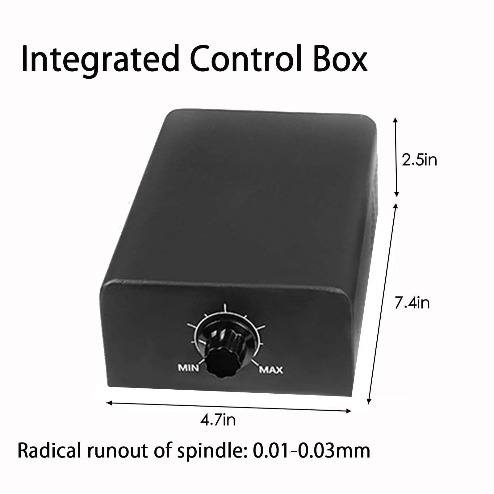 Spindle Milling Motor, TTC450 CNC Router, 500W CNC Spindle Motor Kit for CNC Router Engraving Machine CNC Drilling, Adjustable Speed 11000RPM for DIY Engraving