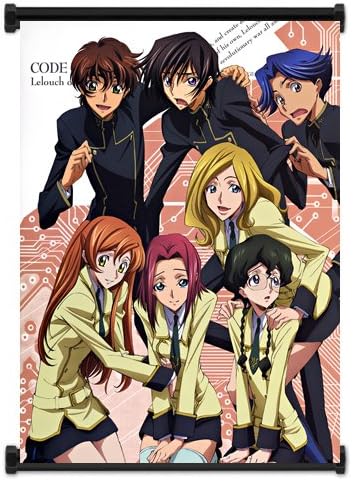 Amazon.com: Code Geass Anime Fabric Wall Scroll Poster (16